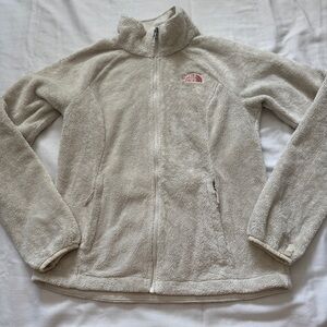The North Face Small Osito Cream Full Zip Fleece Jacket